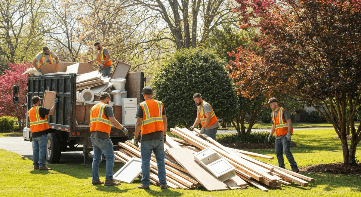 Construction Debris Removal in Springfield, GA: What It Costs, What We Haul, and How It Works